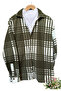 Men's shirt collar oversize cotton lumberjack shirt