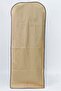 Evening dress clothes protective cover, long length dress carrier, transparent window 64x160 cm, black - 2