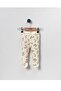 baby girl salmon floral patterned dublin single size 3-piece baby booties bottom - 4
