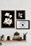 Magnolia Painting Set with Wooden Kitchen Frame