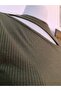 2479H Asymmetrical Detailed Khaki Women's Blouse - 7