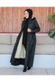 KMKKOMBIN ÖZaltay917 WOMEN'S FULL-LENGTH BONDIT FABRIC SPORTS AND ELEGANT COAT WITH FUR INSIDE - 3