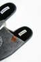 Men's Gray Felt Winter Comfortable House Slippers - 4