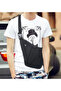 Waist Bag Men's Messenger Bag Saddlebag Cross Shoulder Backpack with Strap for Single Shoulder Chest - 2