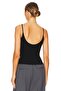 Women's Black String Strap Blouse - 2