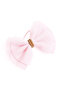 Baby Girl Felt Bow and Plush Rubber 2-Piece Buckle - 2