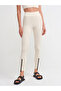 7947 Zipper Detailed Tights-natural - 4