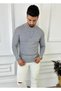 Sweater Slim Fit Natural Knitted Cotton Non-Pilling Knitwear Slim Fit Body Sweater - 3