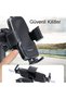 Q9 Bicycle and Motorcycle Phone Holder Handlebar with 360 Screw Clamp Clamp Fixing Device - 5