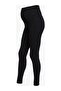 Women's Black Maternity Leggings Maternity Leggings - 4