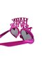 Party Glasses Happy New Year Fuchsia Heart - 3