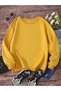 Unprinted Crew Neck Oversize Unisex Sweatshirt DAXİS Sportwear Company