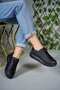 ®| Medusa Women's Black Thick High Sole Lightweight Daily Walking Sports Shoes and Sneakers - 3