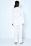 Long Sleeve Maternity and Pregnant Pajamas Set Suitable for Breastfeeding - 8