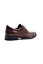 Genuine Leather Men's Lace-up Tan Classic Shoes - 4