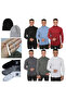 6 Pieces Turtleneck (Turtleneck) Sweater, Beanie, Sock Necklace (BLACK - WHITE - CLARET RED - MUSTARD - BLUE - SMOKE)