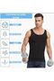Men's Body Shaper Chest and Belly Shaper Firming Breathable Athlete Corset - 6