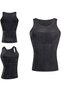 Men's Body Shaper Chest and Belly Shaper Firming Breathable Athlete Corset - 3