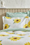 Conrad 100% Cotton Double Duvet Cover Set Green (pp) - 3