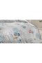 Ranforce Coral Single Turquoise Duvet Cover Set - 3