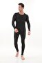 Women's Men's Unisex Winter Warm Ribbed Thermal Set, Thermal Undershirt and Thermal Leggings Underwear - 8
