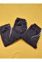 H.G.TEKLSTİL PLAIN COLOR 3-PACK GIRL AND BOY'S NAVY BLUE COLOR TRACKPOT POT - 2