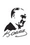 Great Leader Ataturk Car Sticker Paste Auto Sticker 17x20 Cm