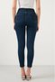 Dark Blue High Waist Super Skinny Jeans Women's Jeans - 4