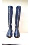 WOMEN'S GENUINE LEATHER NAVY BOOTS - 2