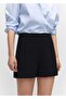 High Waisted Straight Cut Shorts - 8