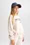 Girl's Oversize Fit Printed Sweatshirt A7426A823Au - 4