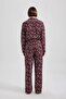 Fall in Love Regular Fit Patterned Pajama Bottoms - 5