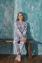 Gray Wonderland Patterned Girl's Plush Pajama Set - 2