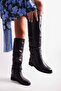 Women's Howler Black Skin Riding Boots Black Skin - 3