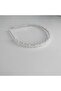 Crystal Glass Stone and Pearl Crown - 2