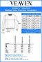 Unisex Black Front Veaven Printed Oversize Thick Two Thread Ribbed Crew Neck Sweatshirt - 5