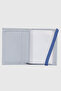325 Genuine Leather Horizontal Card Holder with Transparent Chamber Arsel Ice Blue - 3