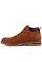 - Tan Nubuck Leather Lace-Up Men's Boots 102-3824-21750 - 3
