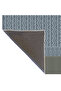 Mira Blue Themed Vertical Shape Patterned Modern Decorative Carpet Mira 1627 - 3