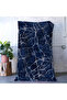 Mira Blue Themed Marble Patterned Modern Decorative Carpet Mira 1623