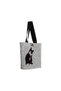 Large Size Shoulder Bag - Printed Felt Bag - Pet Series - Cat - 40 X 33 cm - 4
