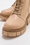 JAYLA Beige Skin Women's Boots - 5