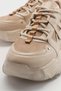 LEONA Beige Rose Women's Sports Sneakers - 4