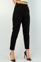 Intro Black Super High Waist Boyfriend Women's Jean Jeans