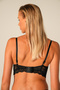 الدانتيل الأسود غير مدعوم Bralet بوستير - 3