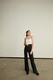 Monera Rs Black Comfortable Fit Wide Leg Jeans - Loose Super High Waisted Lycra Denim Pants - 2