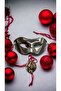 New Year's Black Ball Mask New Year's Accessory Plastic Ball Mask - 2