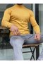 Slim Fit Half Fisherman Yellow Knitwear Sweater - 3