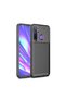 Realme 5İ Case Carbon Fiber Look Ultra Thin Carbon Case - 2