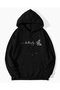 SEBESTA FASHİON NEW SEASON Unisex 2 THREAD BARDEN THICK PRINTED HOODED Sweatshirt